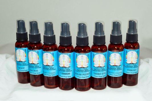 Chakra Incense Mist Set